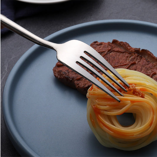 葡萄牙不鏽鋼甜點叉 | 亮光銀 | 22.5 cm 不鏽鋼 叉子