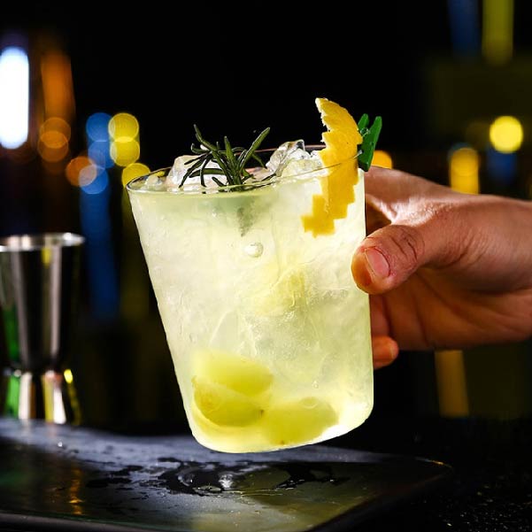 無鉛超薄玻璃杯 | 透明 | 高10 cm 玻璃 斜身矮杯 - 好生活實驗所