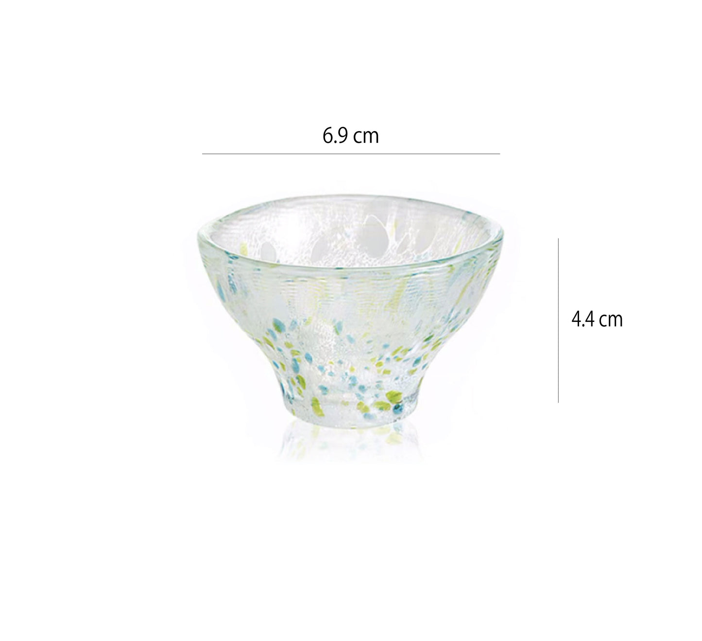 東洋佐佐木清酒杯 | 夏花 | 6.9 cm 玻璃 硝子杯 - 好生活實驗所