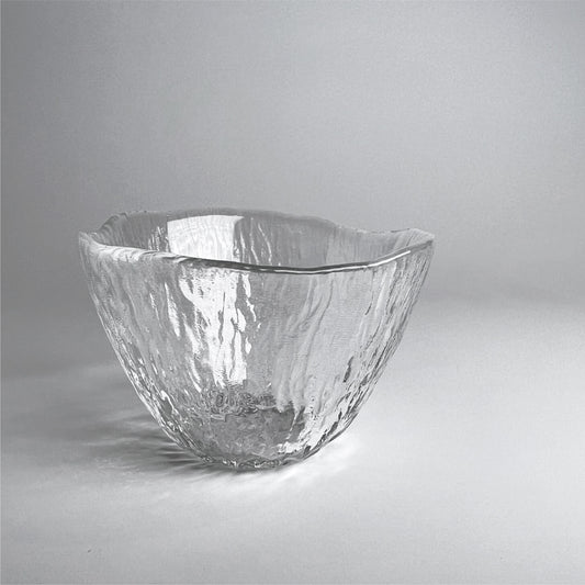 加厚玻璃小茶杯 | 荷邊 | 6.5 cm 玻璃 小杯