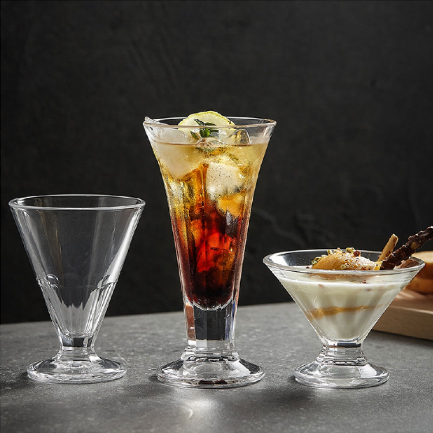 東洋佐佐木玻璃帕法杯 | 透明 | 9.3 cm 玻璃 甜點杯