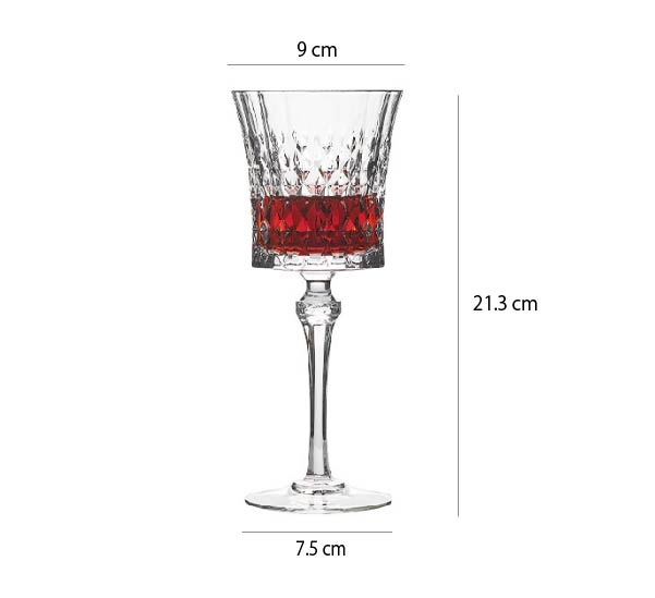 法國進口CDA酒杯 | 透明 | 高 21.3 cm 水晶玻璃 紅酒杯 - 好生活實驗所
