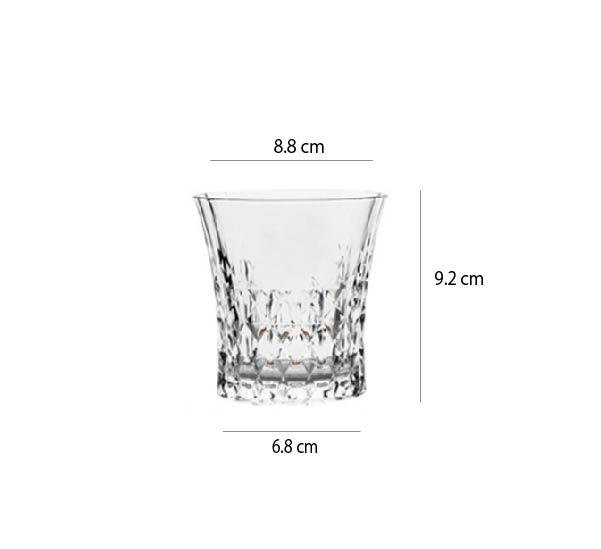 法國進口CDA酒杯 | 透明 | 高 9.2 cm 水晶玻璃 威士忌杯 - 好生活實驗所