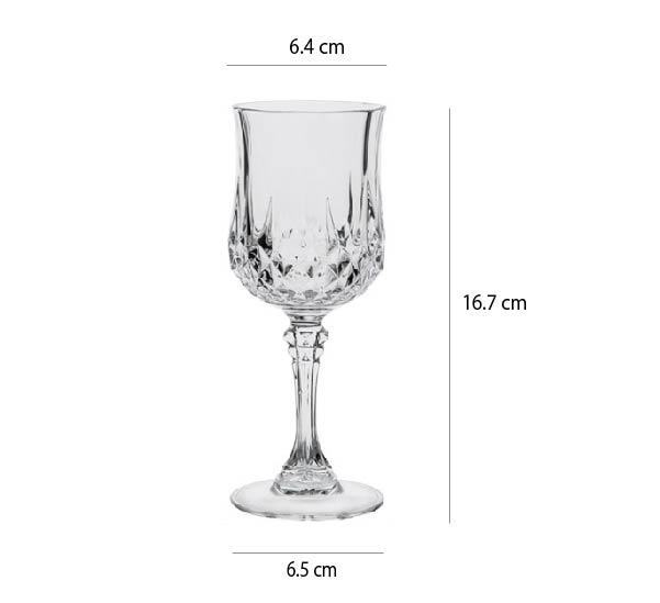 法國進口CDA酒杯 | 透明 | 高 16.7 cm 水晶玻璃 小葡萄酒杯 - 好生活實驗所