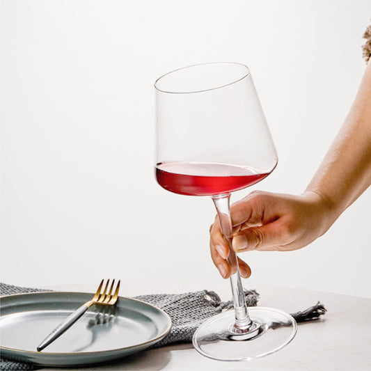 小號方形紅酒杯 | 透明 | 7 cm 玻璃 大葡萄酒杯