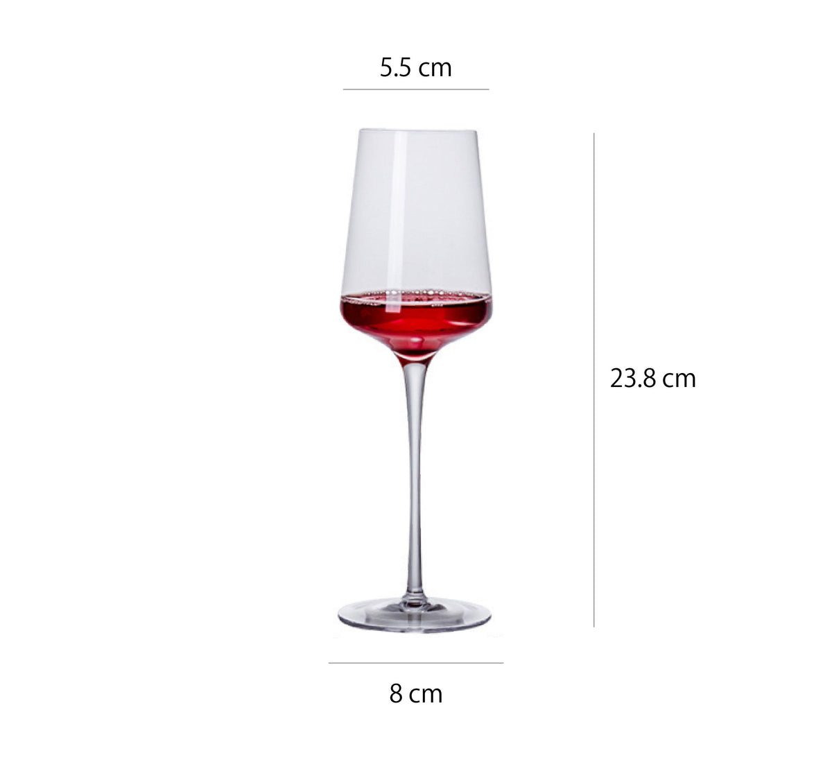 小號微醺紅酒杯 | 透明 | 5.5 cm 玻璃 大葡萄酒杯 - 好生活實驗所