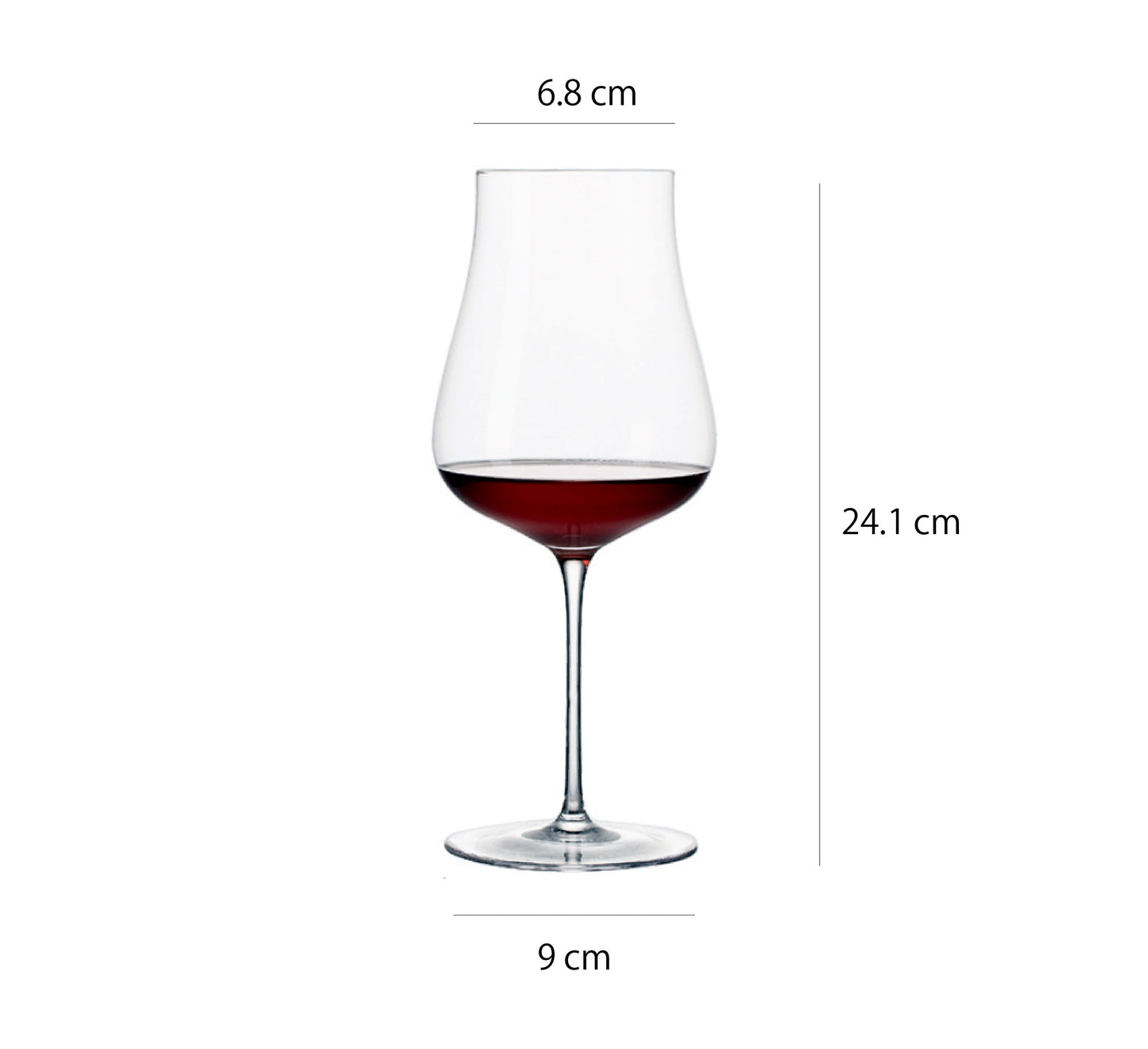 列級波爾多紅酒杯 | 透明 | 6.8 cm 玻璃 大葡萄酒杯 - 好生活實驗所