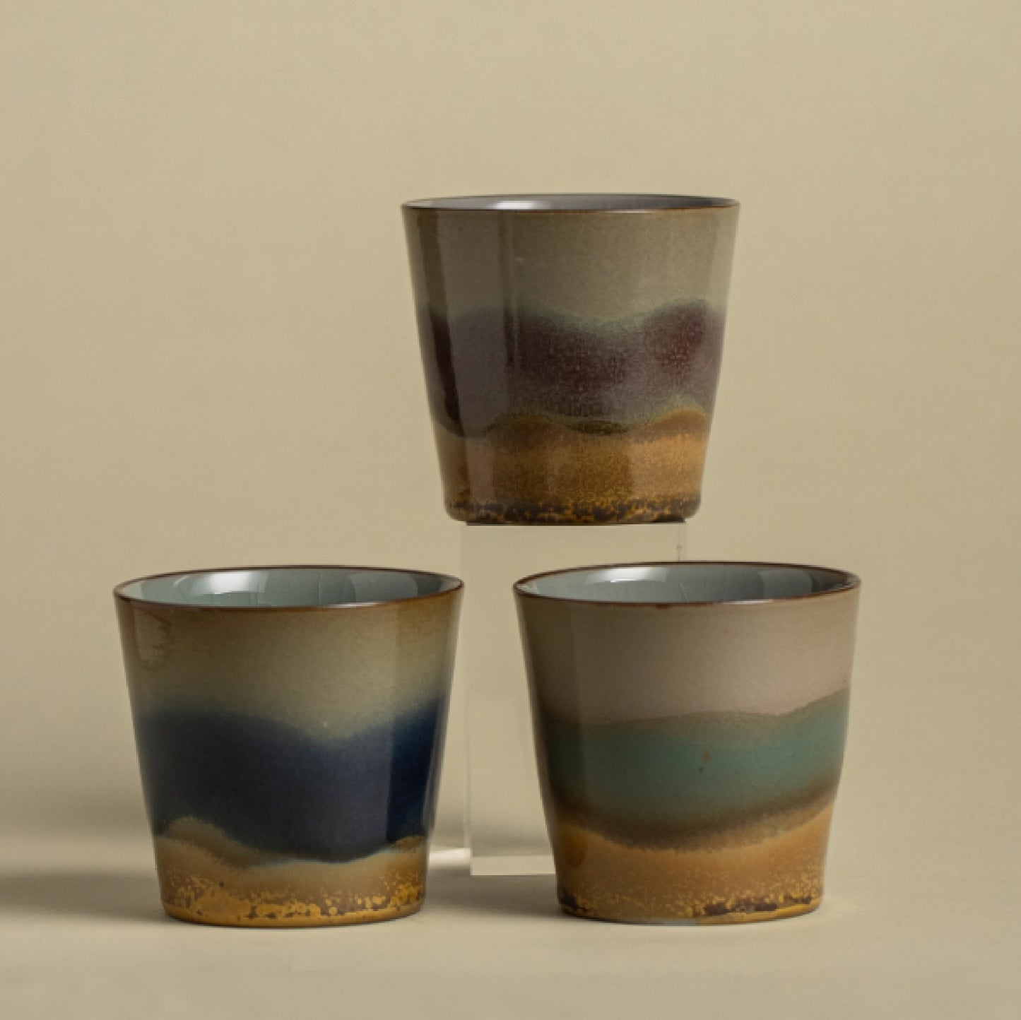 窯變釉直身小杯 | 2款 | 口徑 7.7 cm 陶瓷 杯