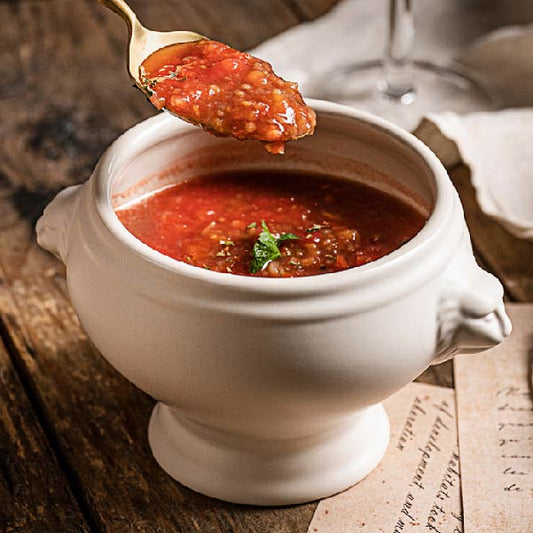 酥皮濃湯獅頭碗 | 白 | 口徑 11 cm 陶瓷 烤碗