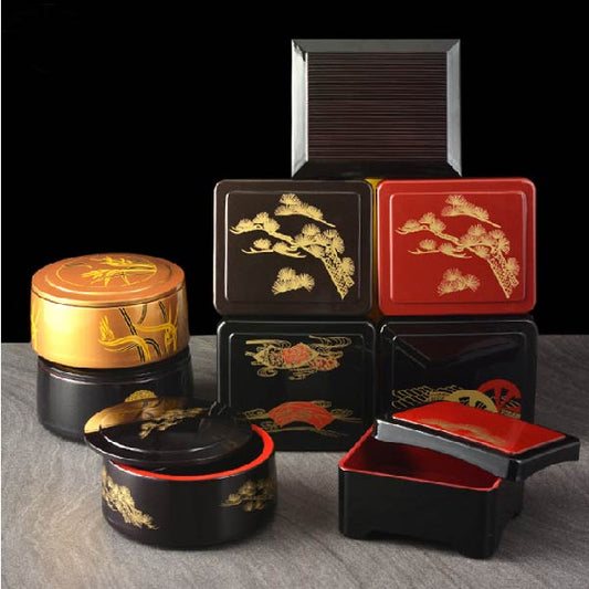 日式鰻魚飯盒 | 白木 | 直徑16.5 cm 食品級ABS 鼓型桶