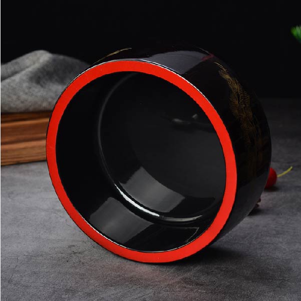 日式鰻魚飯盒 | 白木 | 直徑16.5 cm 食品級ABS 鼓型桶