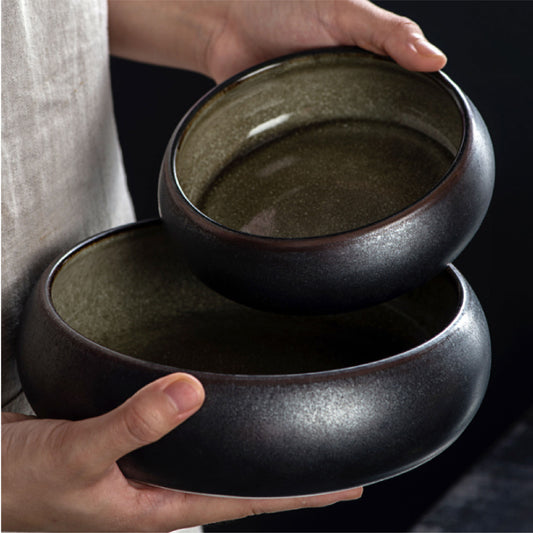 窯變釉缽型碗 | 菖蒲綠 | 16.5 cm 陶瓷 中淺碗