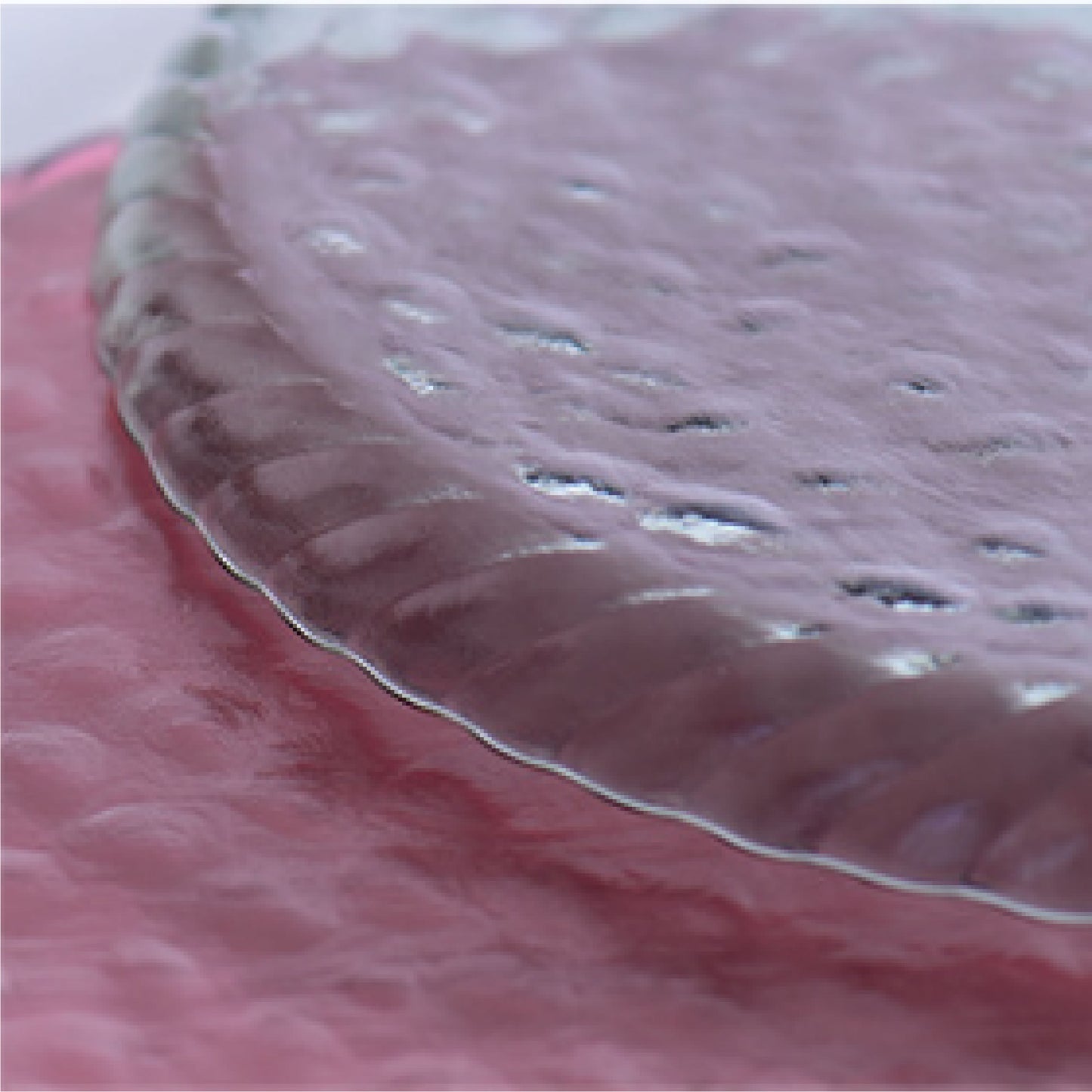 煙灰玻璃圓平盤 | 煙灰 | 26.5 cm 玻璃 大圓盤