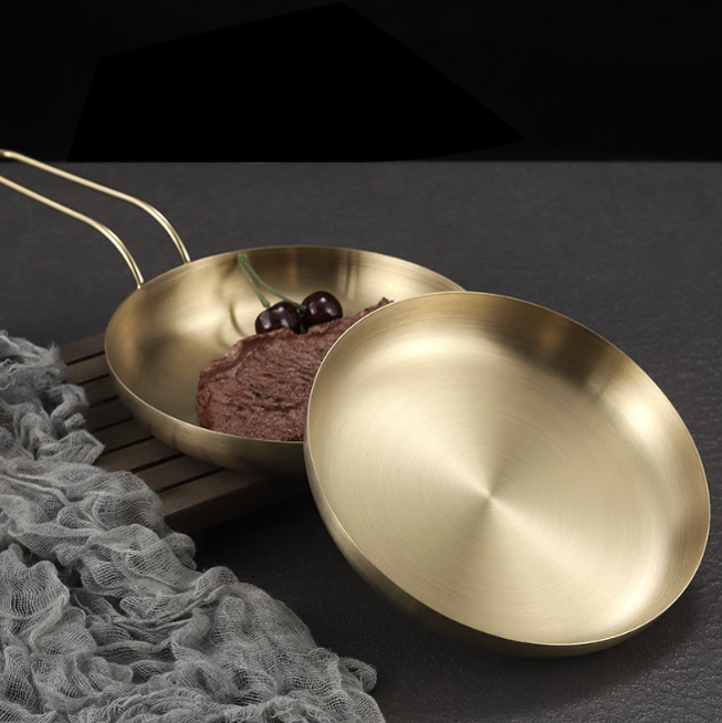 不鏽鋼圓菜盤 | 啞光銀 | 18 cm 不鏽鋼 小圓淺盤 - 好生活實驗所