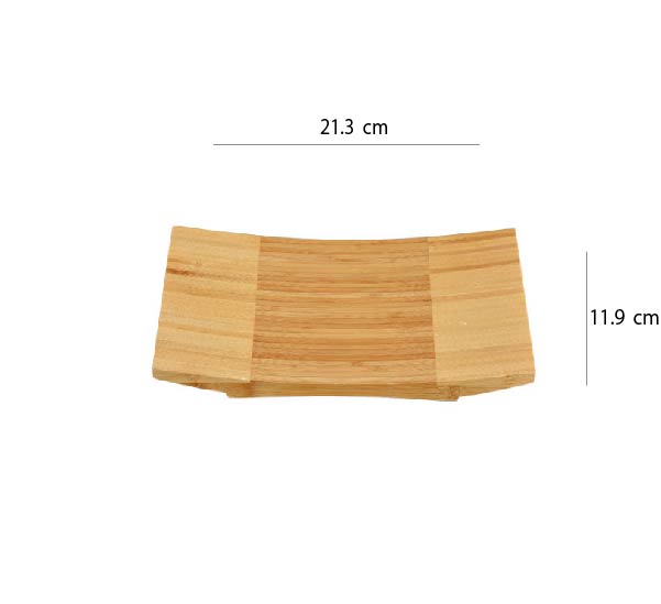 日式壽司板 | 雙色竹 | 長21~27 cm 天然竹 船型盤 - 好生活實驗所