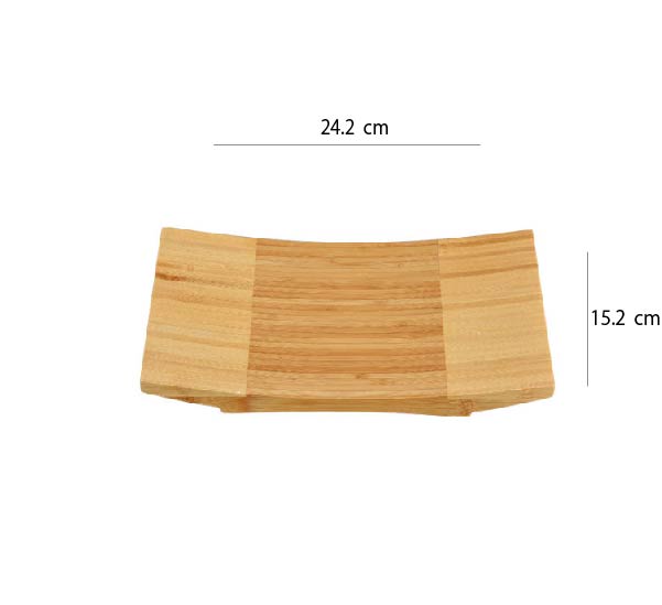 日式壽司板 | 雙色竹 | 長21~27 cm 天然竹 船型盤 - 好生活實驗所