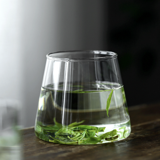 富士山吹製玻璃杯 | 透明 | 高 7 cm 玻璃 矮杯