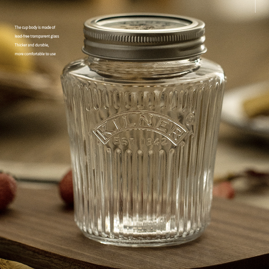 英國KILNER復古果醬瓶 | 透明 | 500 ml 玻璃 大瓶