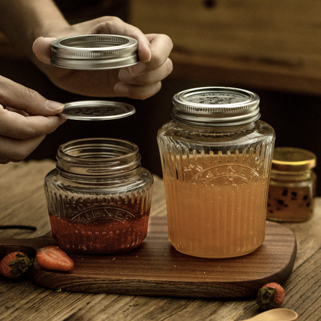 英國KILNER復古果醬瓶 | 透明 | 500 ml 玻璃 大瓶