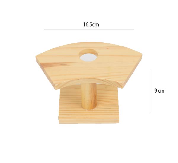日式手卷架 | 白松木 | L16.5cm 木製 一卷架 - 好生活實驗所