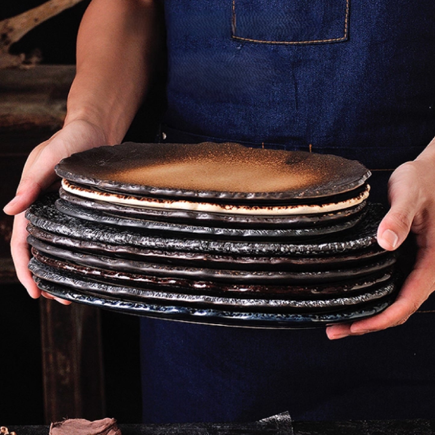 陶瓷不規則橢圓淺盤 | 5色 | 長 25.5~36 cm 陶瓷 橢圓淺盤