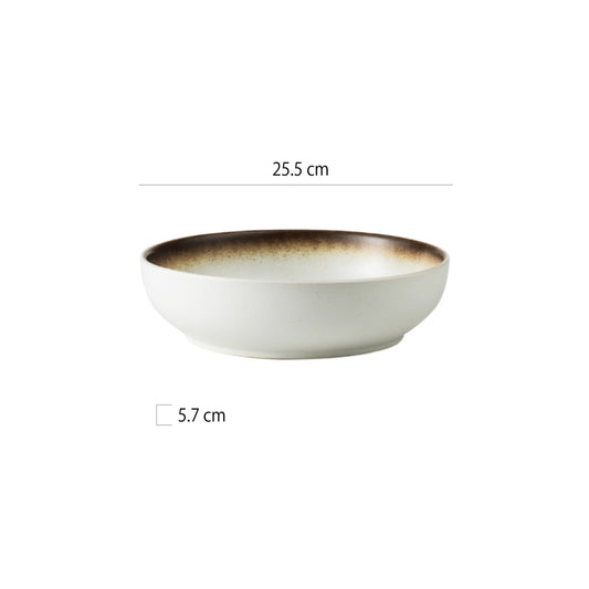 10吋陶瓷圓深碗 | 5色 | 25.5 cm 陶瓷 圓碗