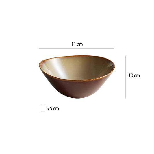 4.3吋窯變蛋型碗 | 3色 | 11 cm 陶瓷 蛋型碗