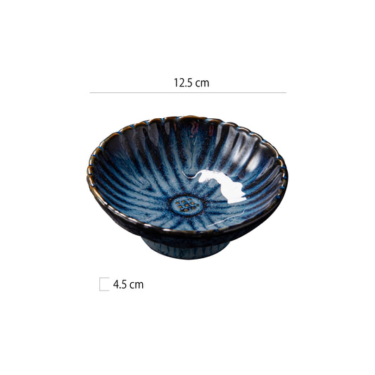 5吋花形高腳碗 | 7色 | 直徑 12.5 cm 陶瓷 碗