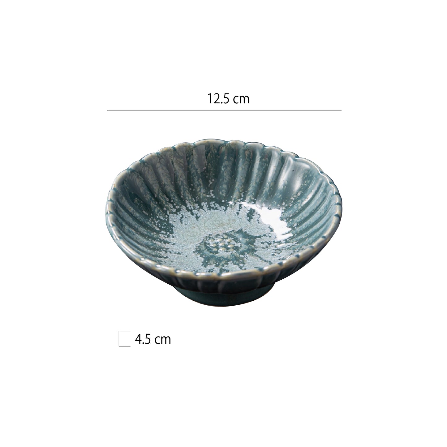 5吋花形高腳碗 | 7色 | 直徑 12.5 cm 陶瓷 碗