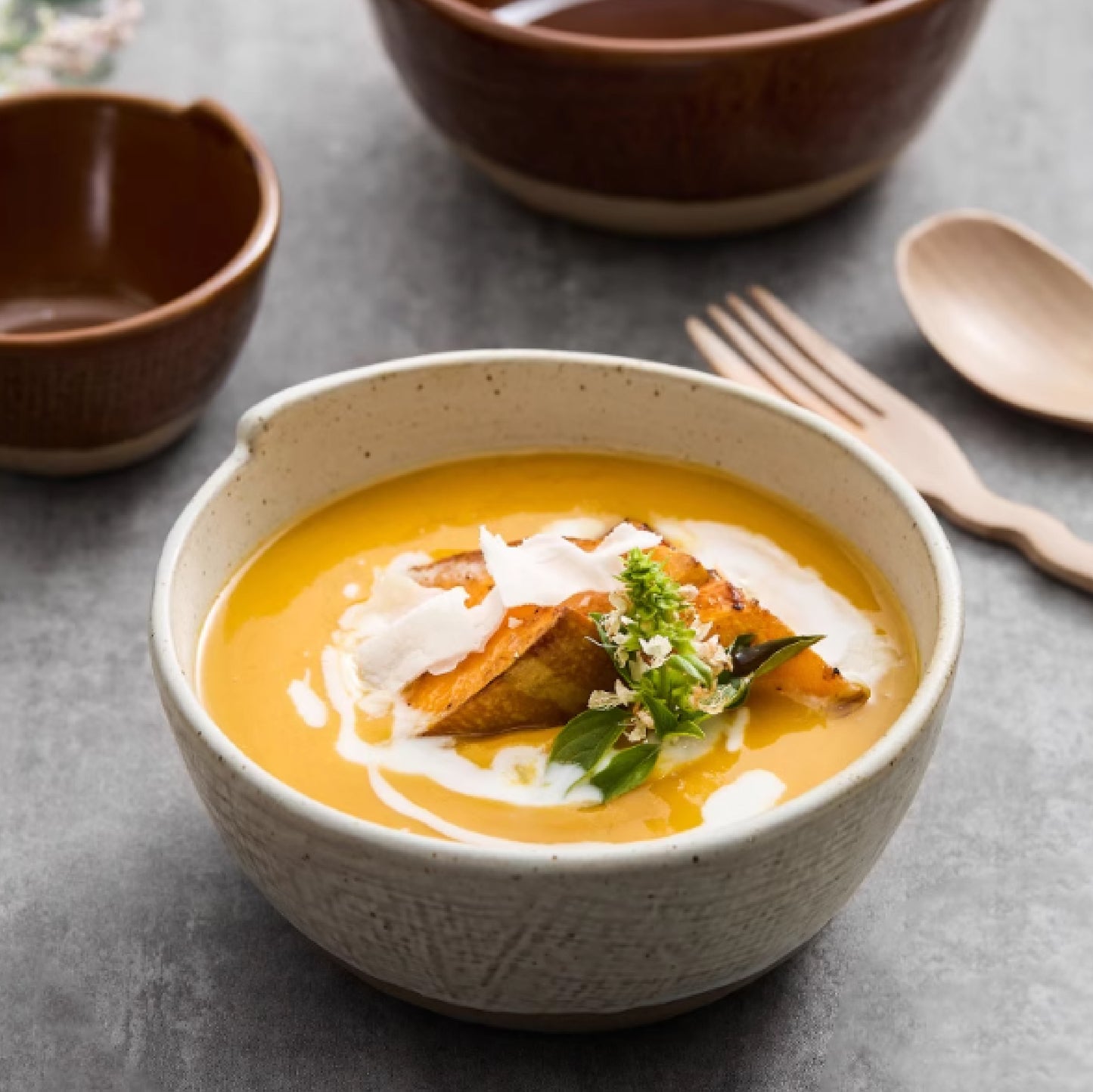 粗陶布紋摺紙碗 | 2色 | 直徑9.9~15 cm 陶瓷 醬料碗