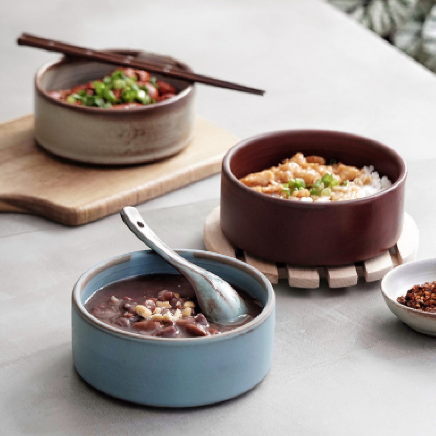 5吋陶瓷直身碗 | 3色 | 直徑13.3 cm 陶瓷 直身碗