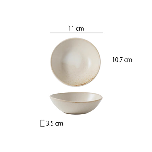 彩染陶瓷不規則亮光碟 | 3色 | 直徑11~19.4 cm 陶瓷 醬料碗