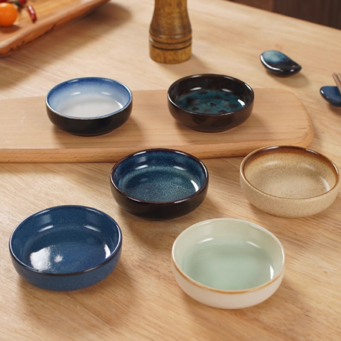 4.25吋陶瓷蘸料碗 | 4色 | 直徑10.9 cm 陶瓷 醬料碗