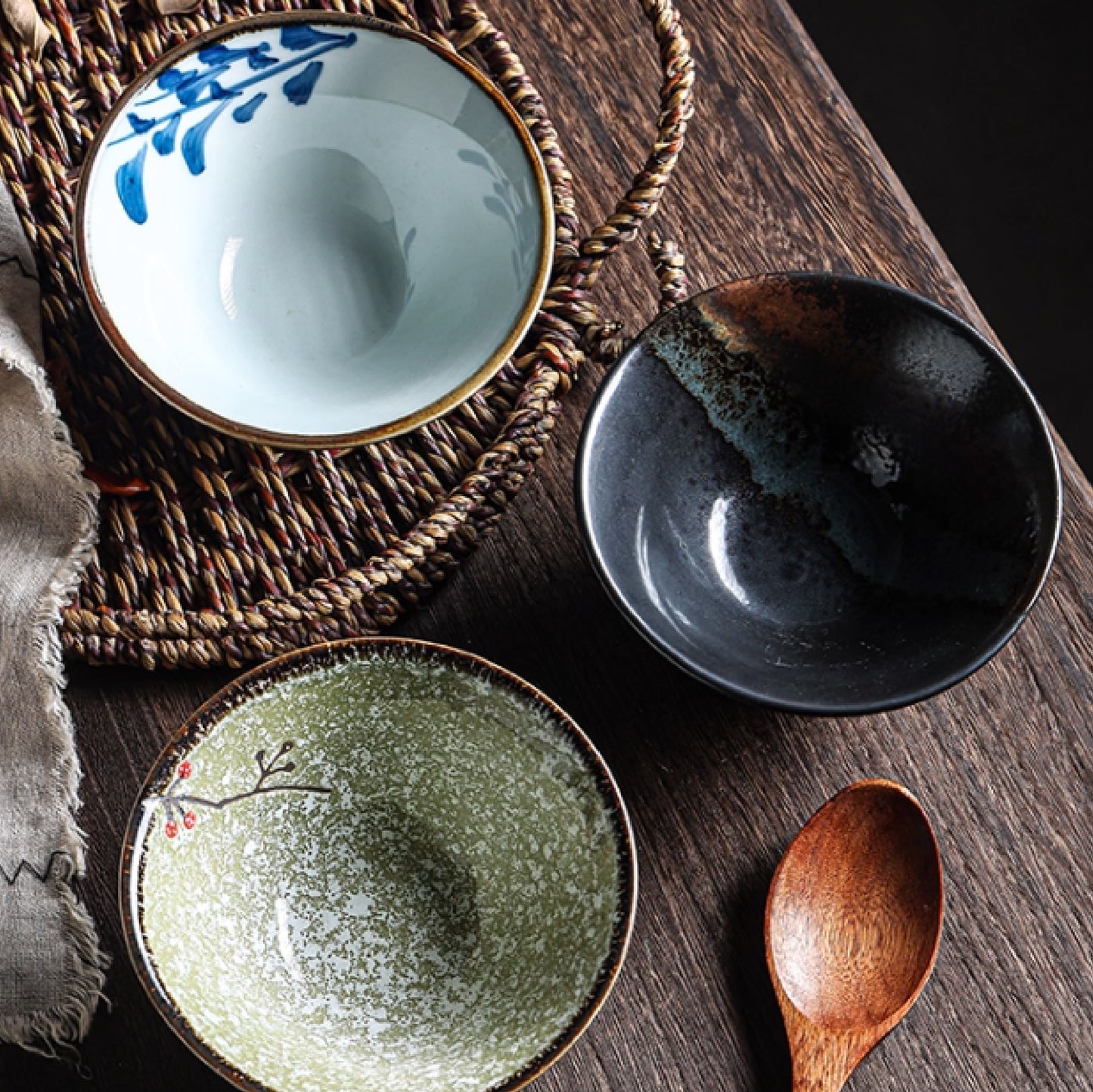 4.5吋斗笠小碗 | 8色 | 直徑11.5 cm 陶瓷 錐型碗