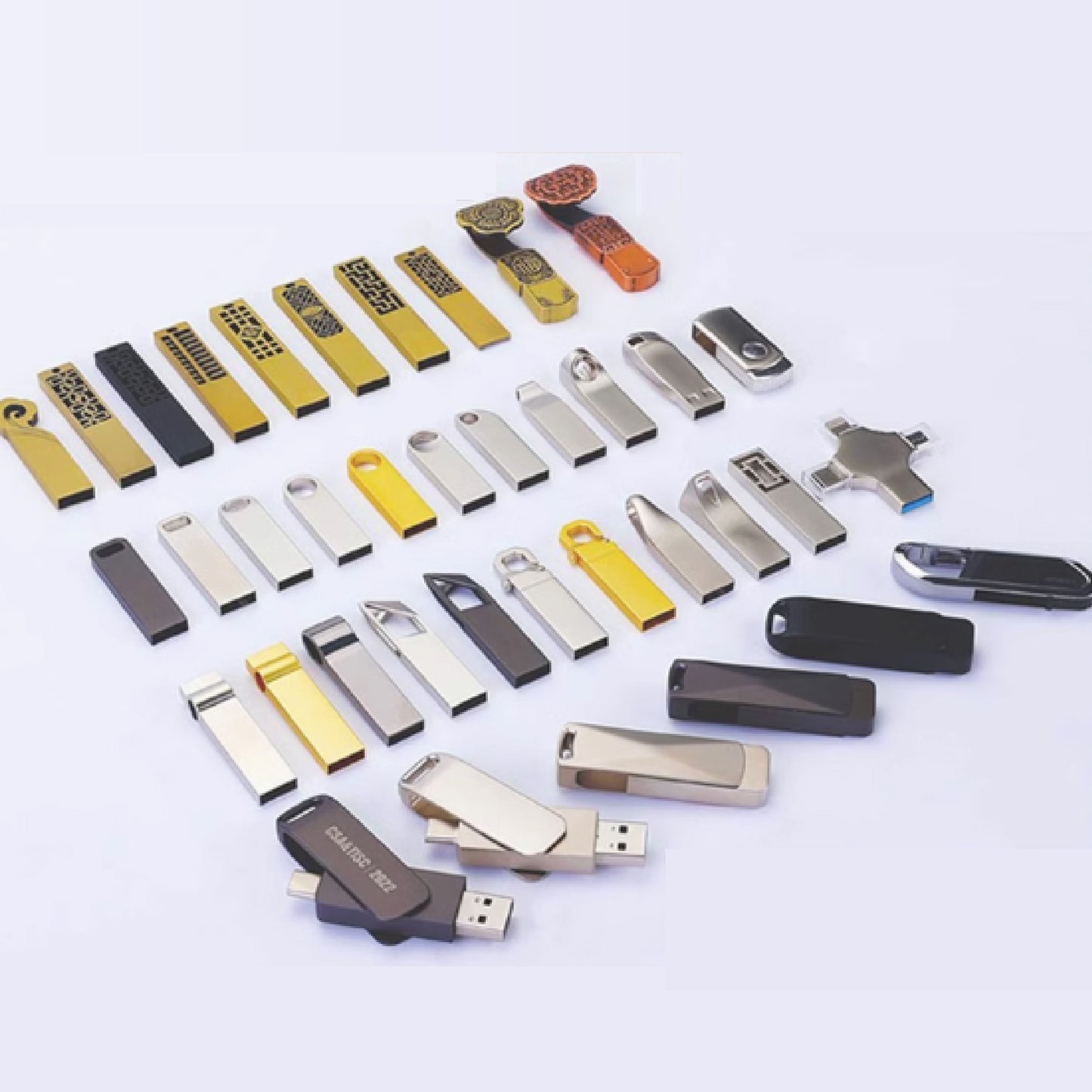 訂製品牌訂製/客戶禮品/企業夥伴/廣告贈品_不鏽鋼USB隨身碟 | 多款式