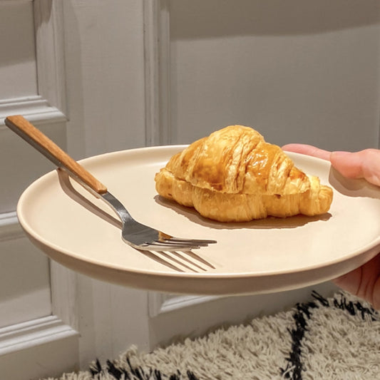 奶油糖果平盤 | 4色 | 直徑 15~25 cm 陶瓷 圓淺盤