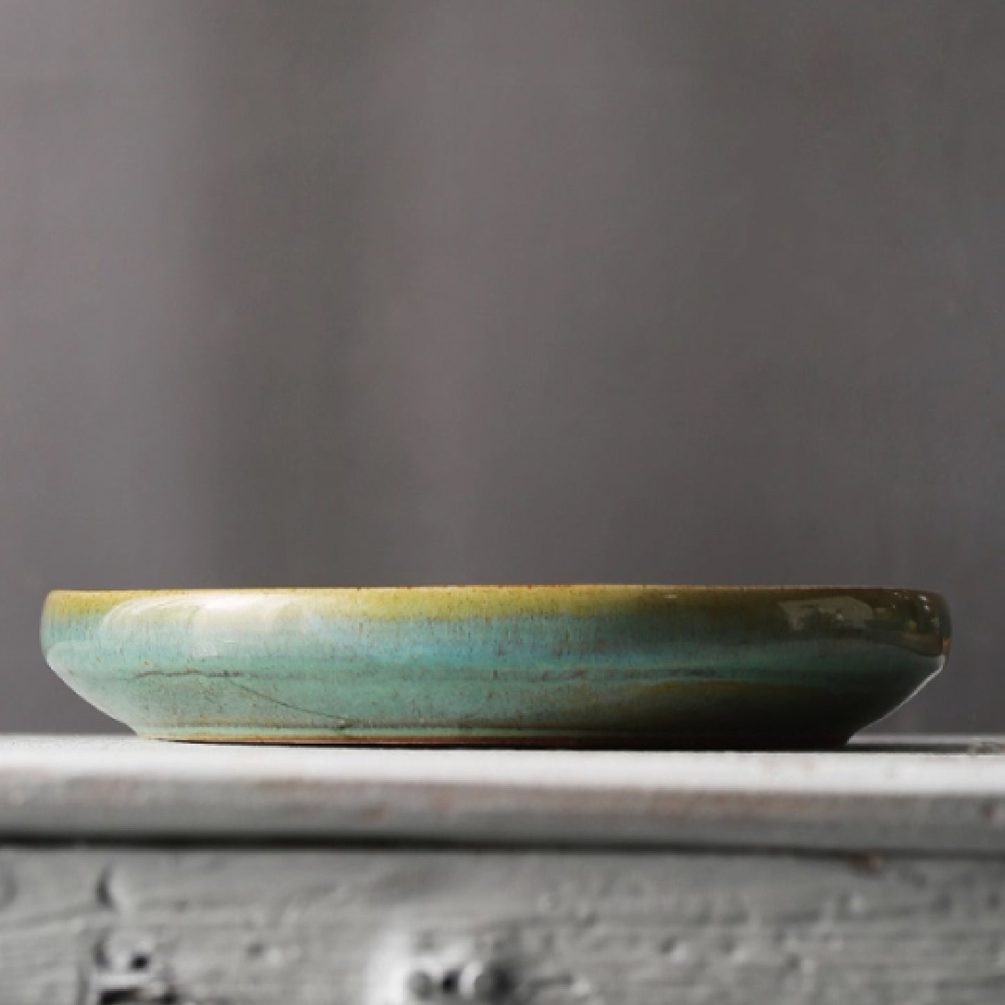 窯變釉異型深盤 | 墨綠 | 直徑 16.5~25.6 cm 陶瓷 圓深盤