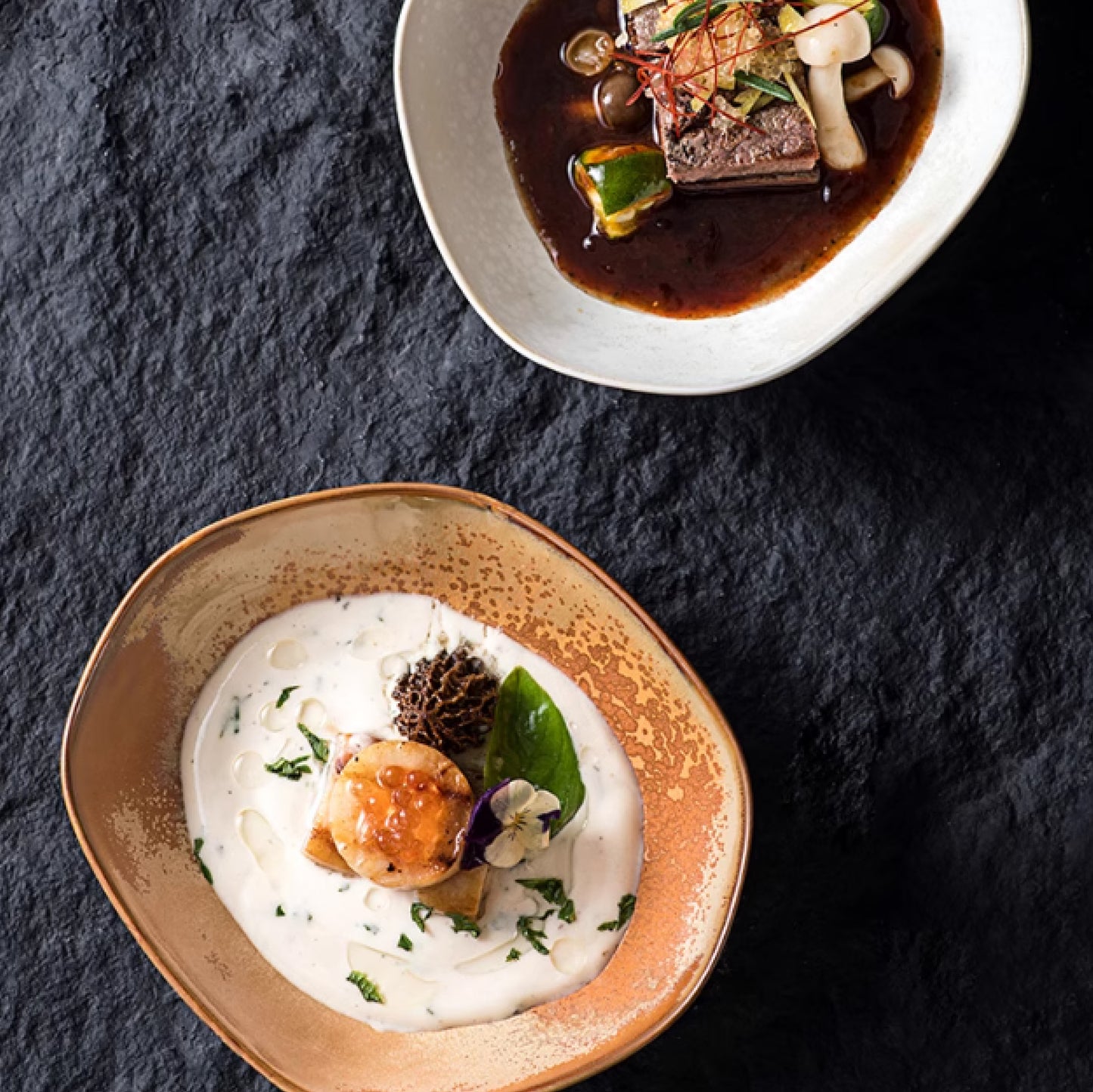 山野風異型深盤 | 8色 | 長 16.2 cm 陶瓷 異型深盤