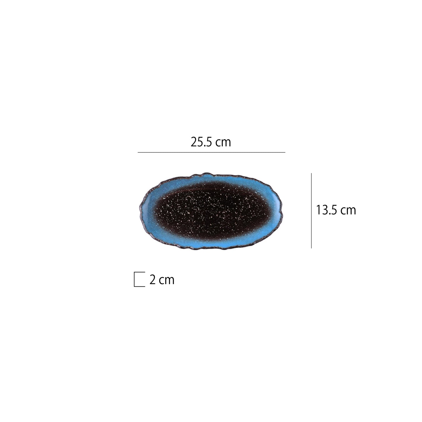 陶瓷不規則橢圓淺盤 | 5色 | 長 25.5~36 cm 陶瓷 橢圓淺盤