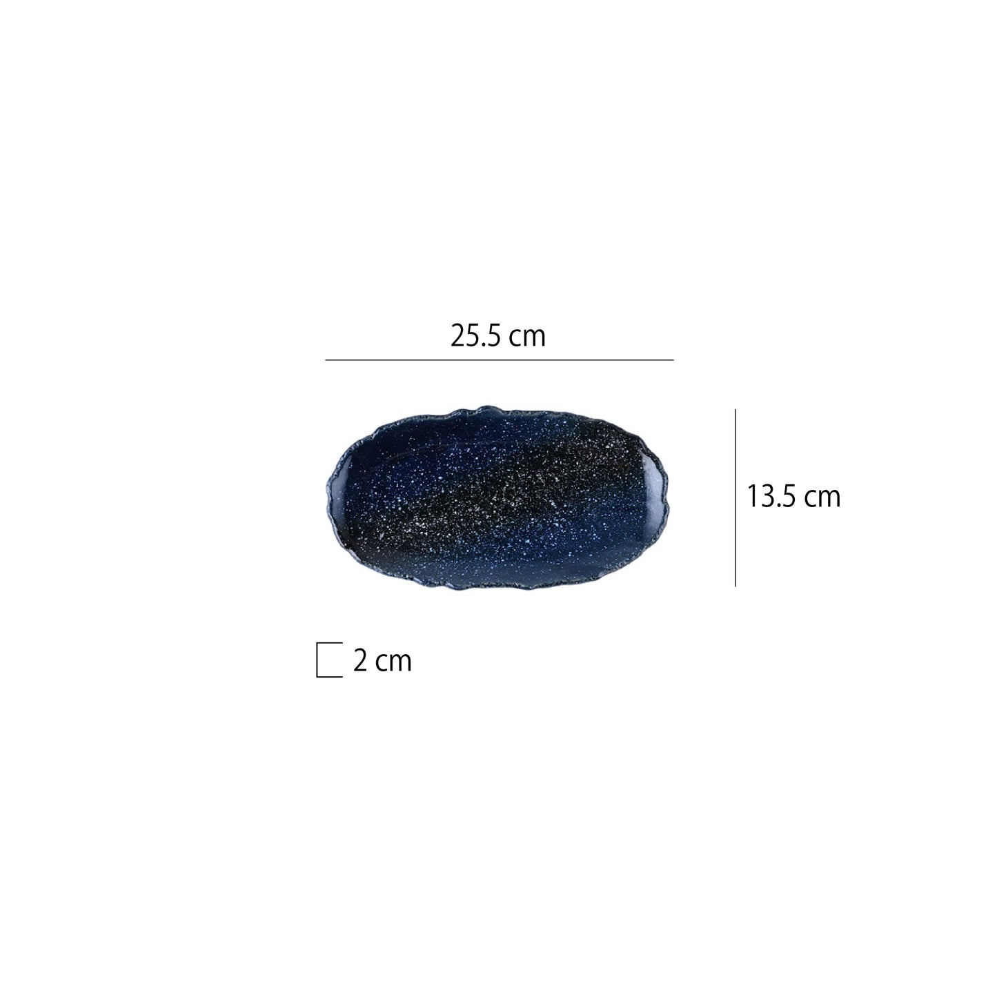 陶瓷不規則橢圓淺盤 | 5色 | 長 25.5~36 cm 陶瓷 橢圓淺盤
