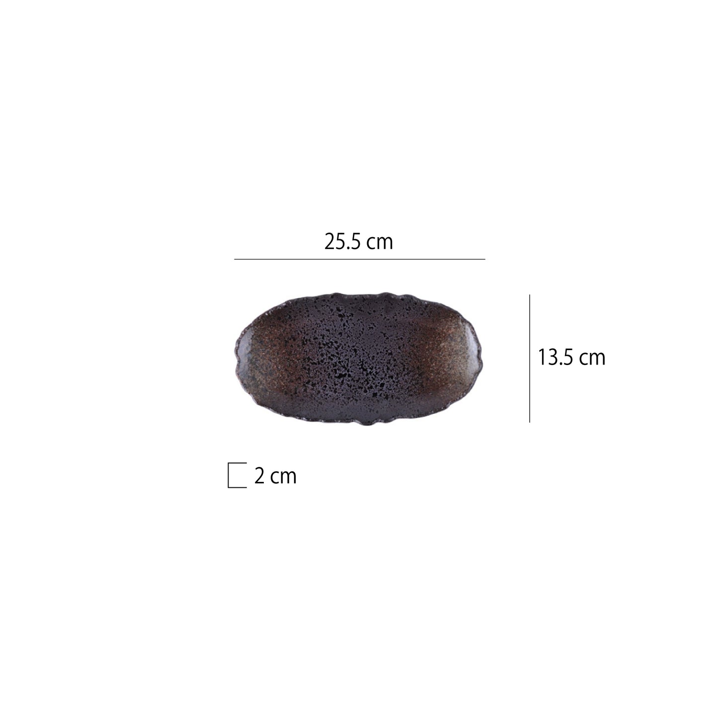 陶瓷不規則橢圓淺盤 | 5色 | 長 25.5~36 cm 陶瓷 橢圓淺盤