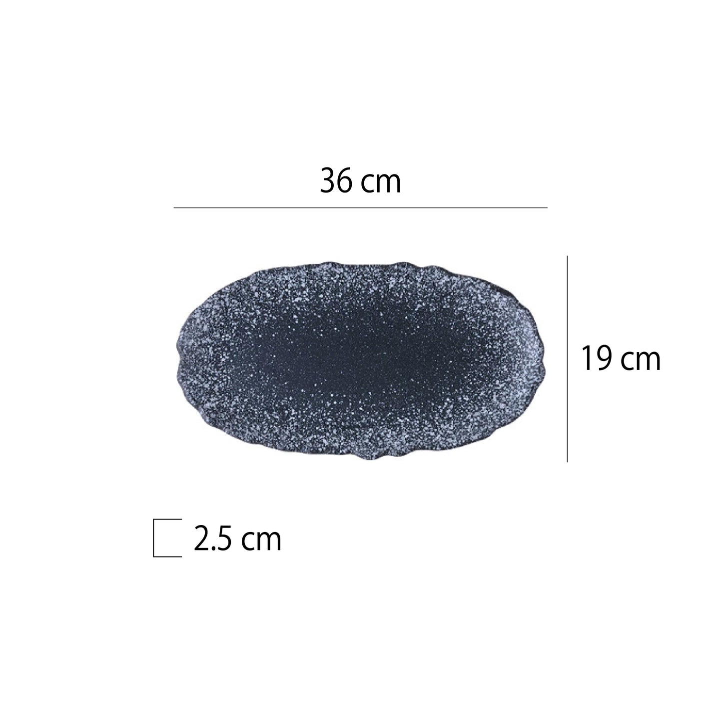 陶瓷不規則橢圓淺盤 | 5色 | 長 25.5~36 cm 陶瓷 橢圓淺盤
