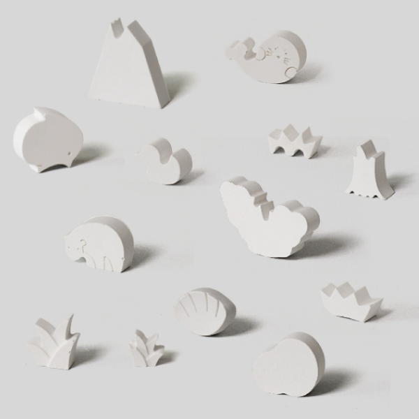 訂製品牌訂製/客戶禮品/廣告贈品_珪藻土日常用品/多邊形/幾何/動物造型擺件訂製
