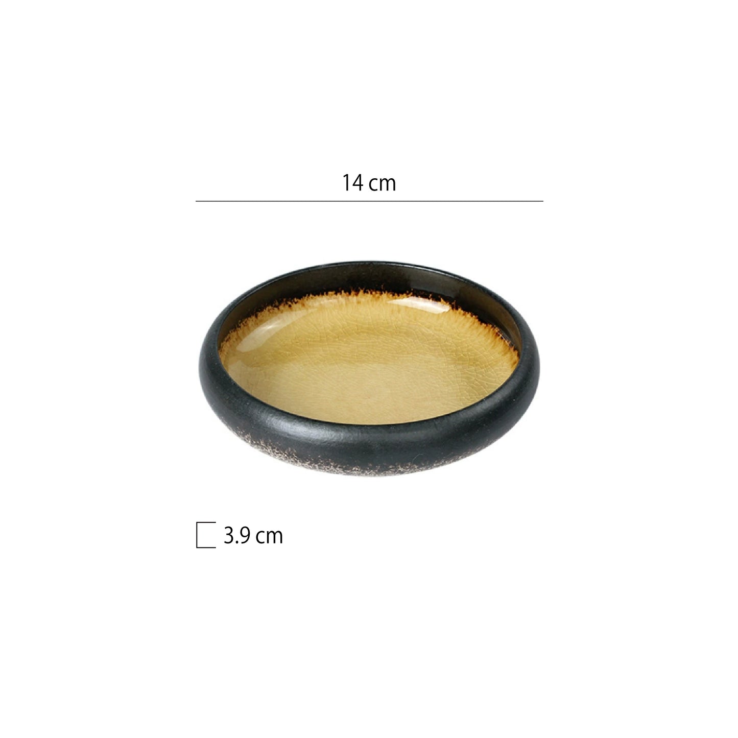 冰裂釉盤 | 3色 | 直徑12~18.5 cm 陶瓷 小深盤