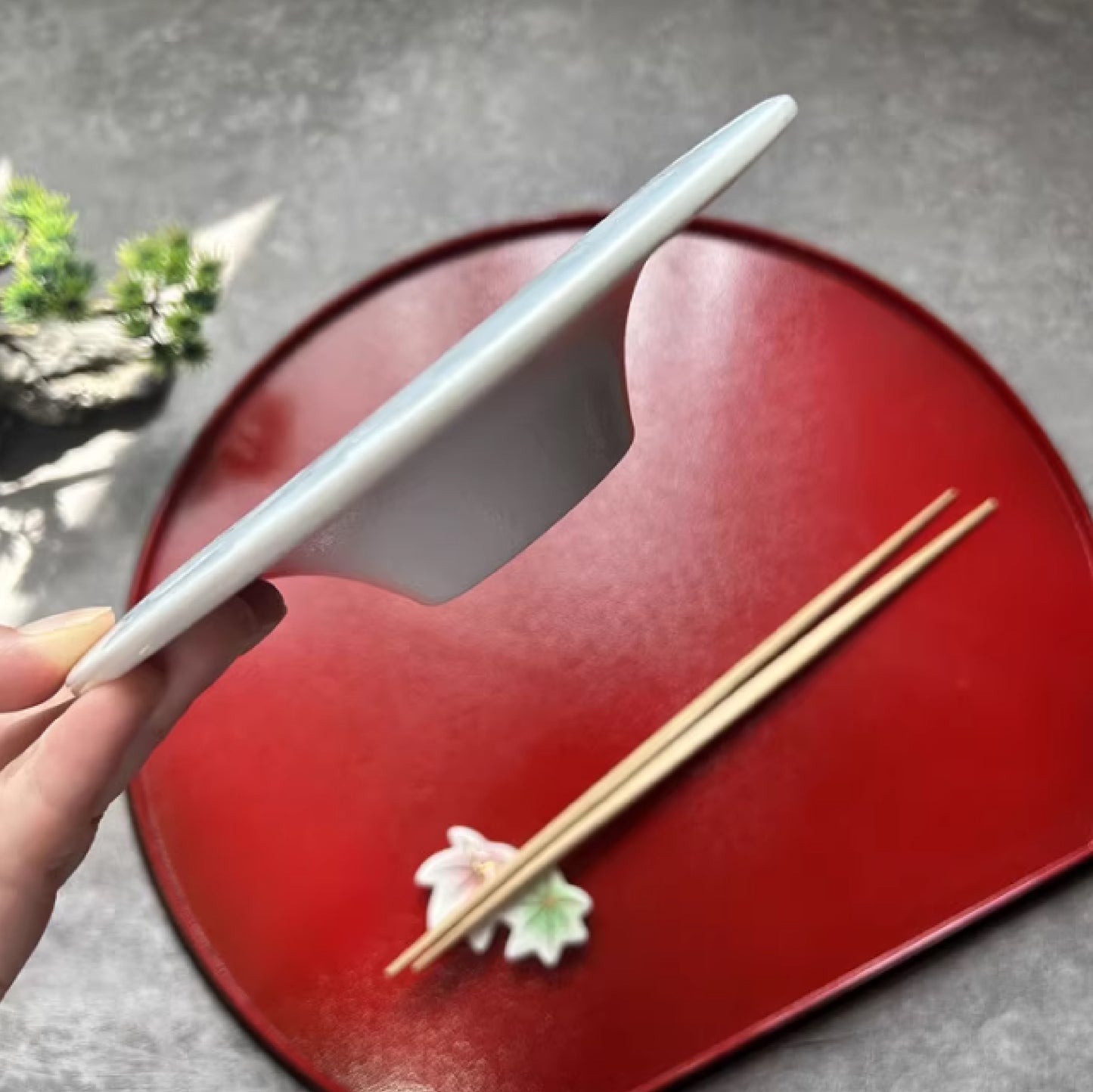 陶瓷扇結晶草帽盤 | 結晶藍 | 17cm 陶瓷 草帽盤