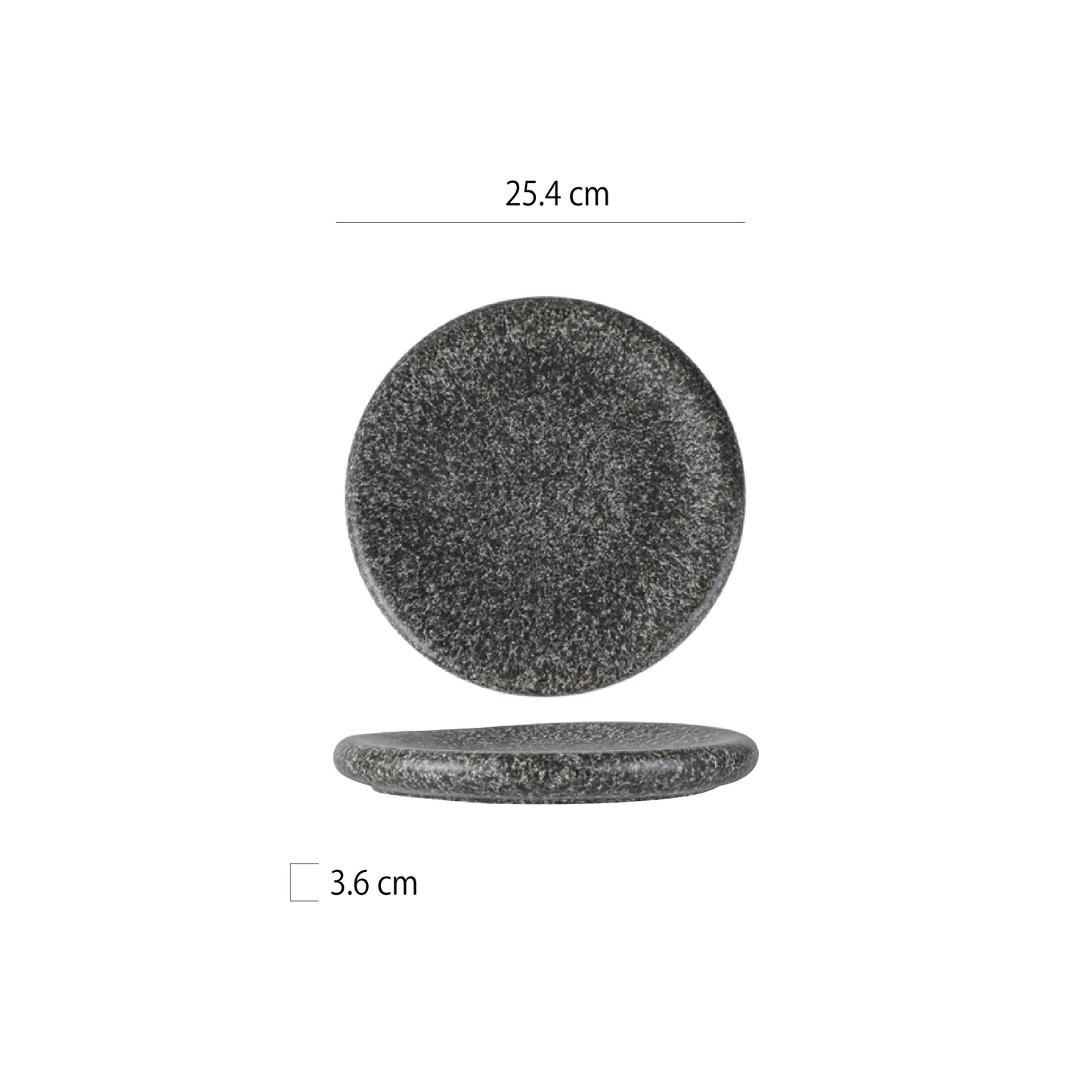 鼓型圓盤 | 2色 | 25.4~30.8 cm 陶瓷 圓盤