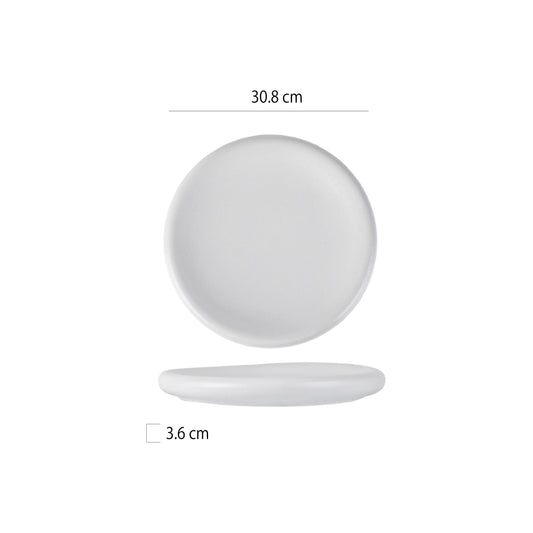 12吋鼓型圓盤 | 2色 | 30.8 cm 陶瓷 圓盤
