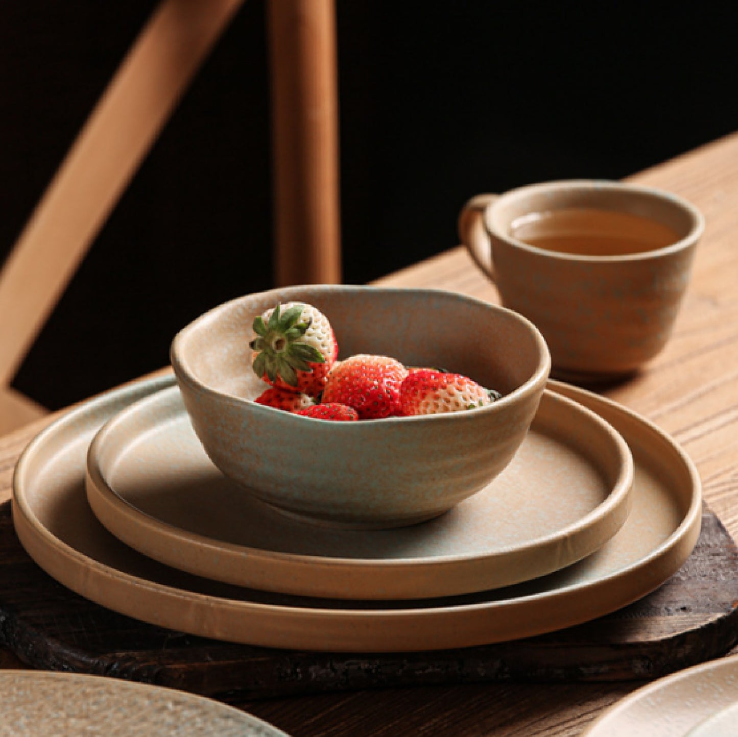 10吋沐光陶瓷圓平盤 | 2款 | 直徑 25.8~26 cm 陶瓷 圓盤