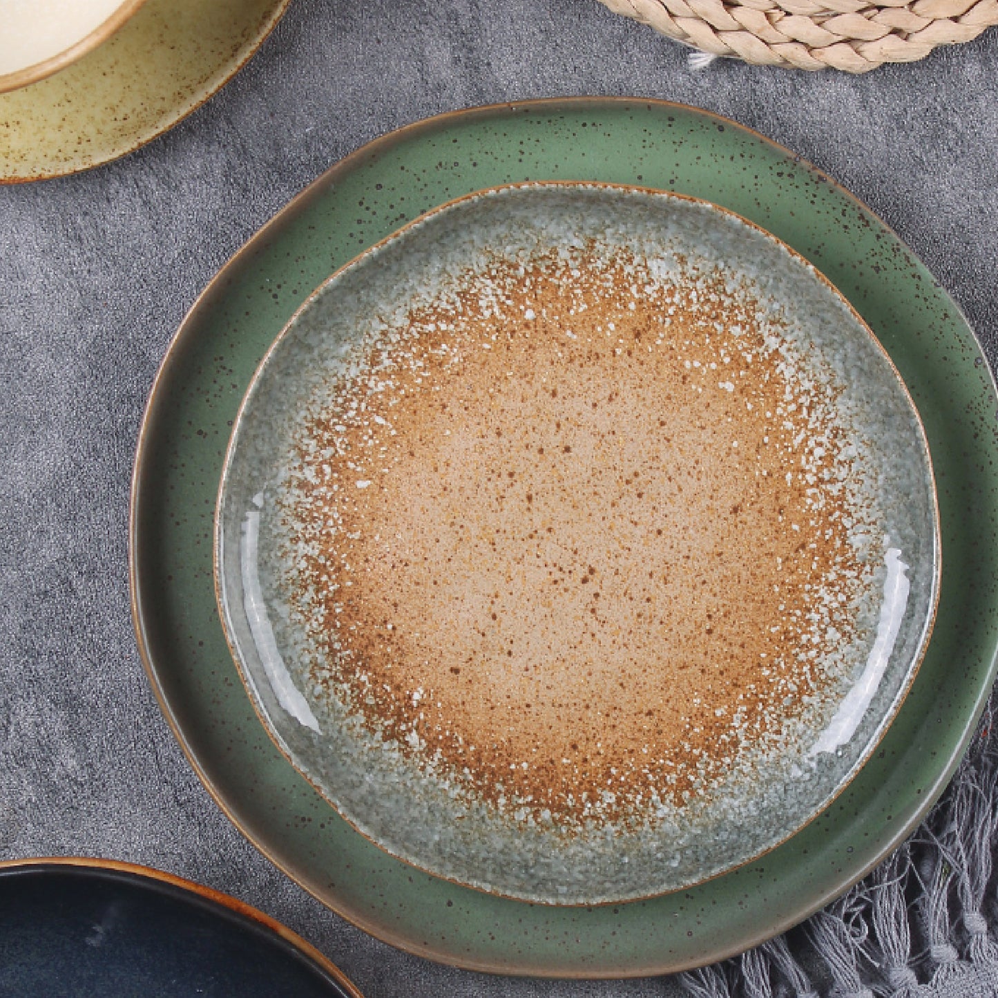 10吋韻彩波浪邊圓盤 | 3款 | 直徑 26.3 cm 陶瓷 圓盤