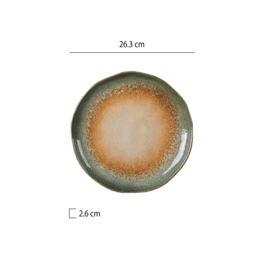 10吋韻彩波浪邊圓盤 | 3款 | 直徑 26.3 cm 陶瓷 圓盤